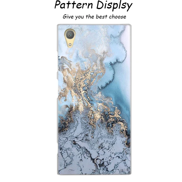 001 Роскошный прозрачный чехол с розовой мраморной линией для sony Xperia Z3 Z5 Premium M4 Aqua M5 X XA XA1 C4 C5 E4 E5 XZ XZ2 Compact Plus - Цвет: 001