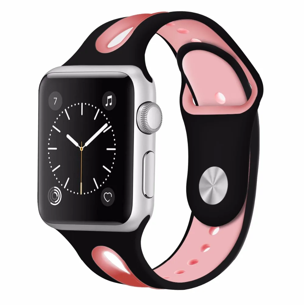 BOX W замена ленты для зарядки совместим с Apple Watch Series 4/3/2/1 ремешок спортивных часов