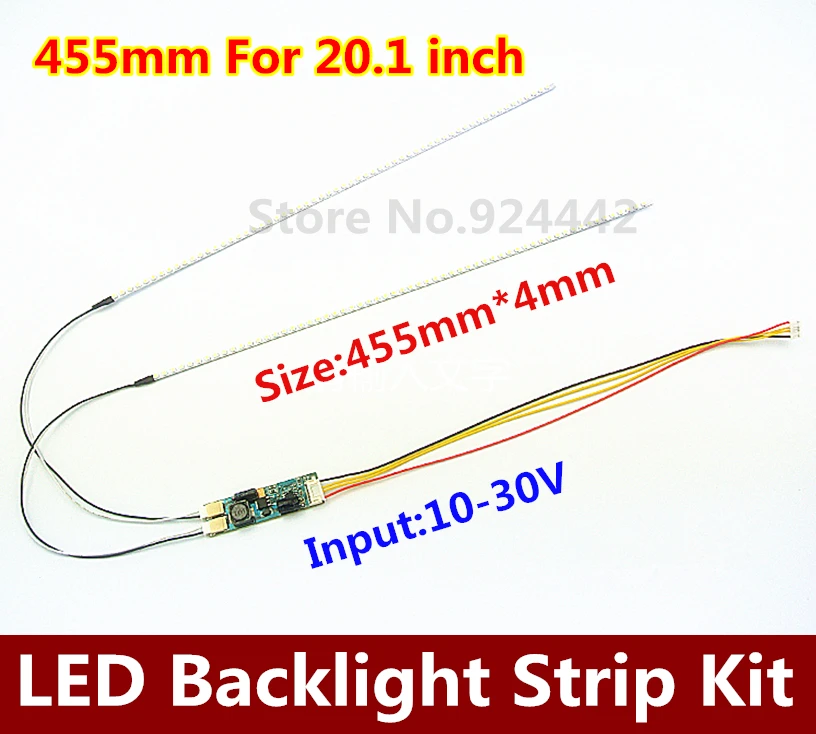 Светодиодная лента для подсветки 20 1 дюйма дюймов 455 мм|lcd ccfl led|ccfl to ledkit kits |