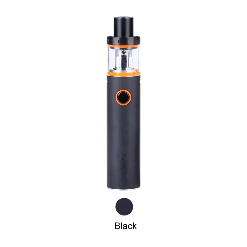 Black Набор Smok Vape Pen 22 с батареей 1650mah Танк непротекания 0.3ohm Двухспиральный испаритель Наб - Цвет: Black