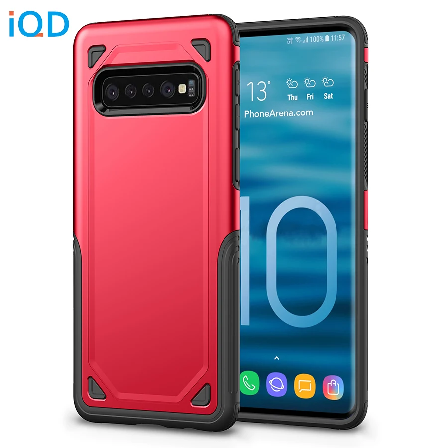IQD чехол для Samsung Galaxy S10e S10 S9 S8 Plus Note 9 8 тонкий гибридный ударопрочный резиновый