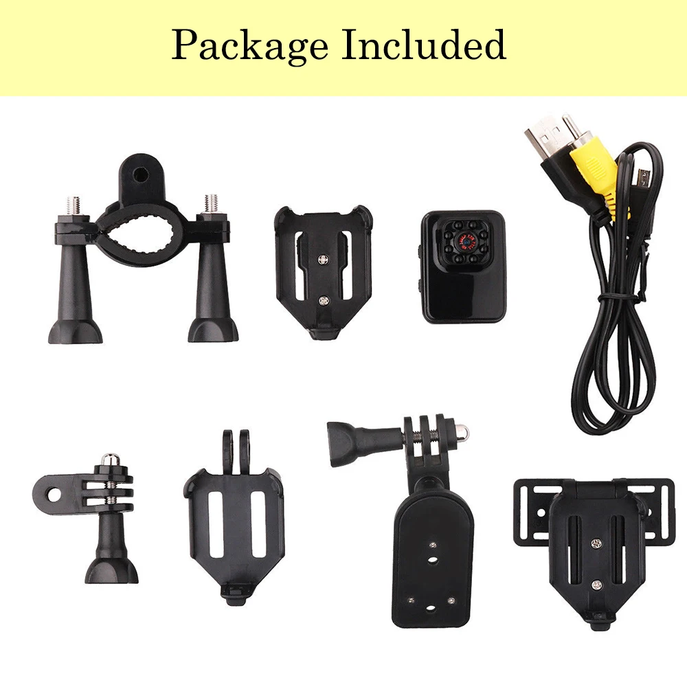 Мини WiFi камера 1080P Full HD ночное видение микро Спорт экшн DV видеокамера секретная