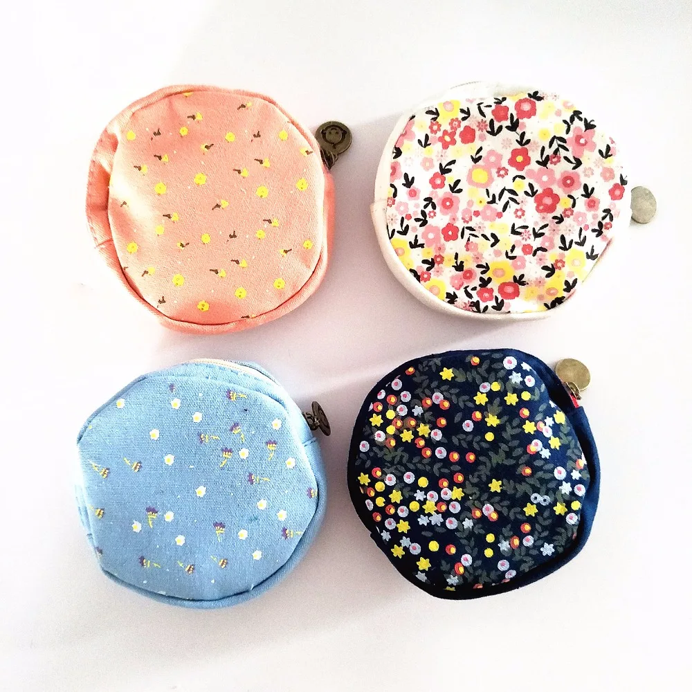 M078 милый мультяшный круговой нектар Кошелек для монет кошелек сумка карт девушек