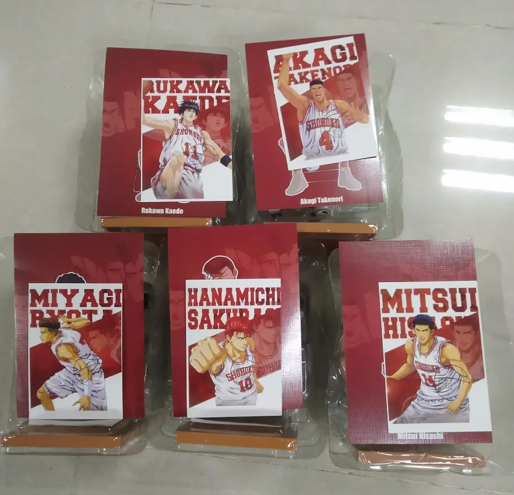 Классическая экшн фигурка Слэм Данк сцена Shohoku Sakuragi Hanamichi рукава Kaede Takenori Akagi PVC