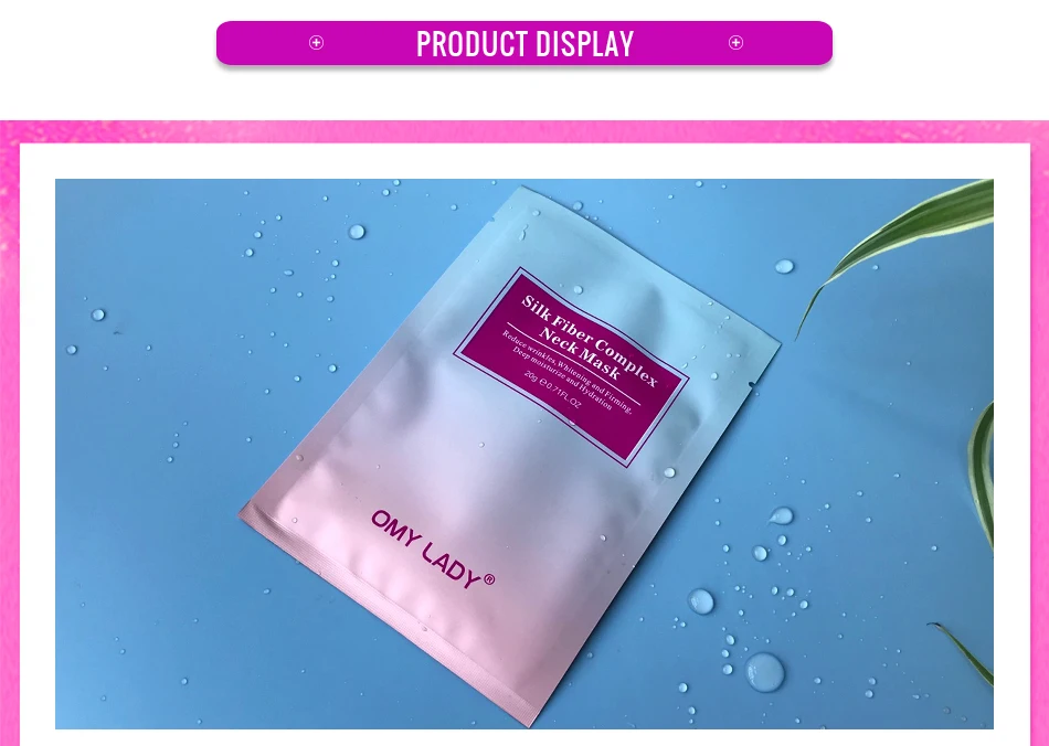 OMY LADY уход за кожей Шеи Pad шеи ленты морщин колодки для шеи лечение морщин предотвращение, анти-удаление морщин Прямая поставка