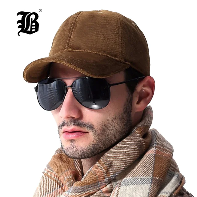 [FLB] 100% Cotton Autumn And Winter Baseball Cap Men Sport Hats Casual hats Solid Color Snapback Fall hat caps A00515 1