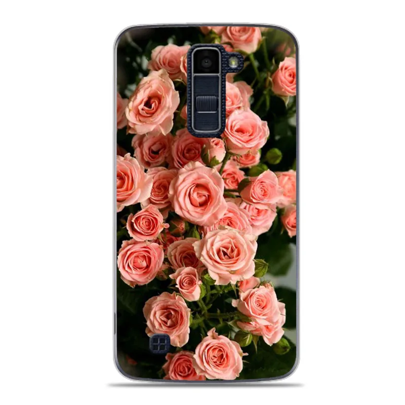 Geruide Мягкий силиконовый чехол для LG K10 K 10 чехол, мультфильм живопись мягкая ТПУ Телефон обложка чехол для LGK10 чехол для телефона чехол - Цвет: 18