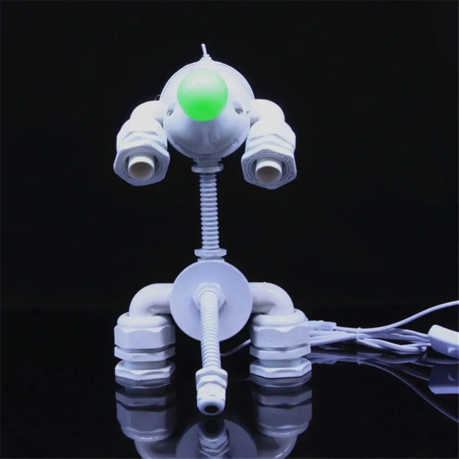 Промышленная Настольная лампа для чужеродных доспехов водопровод спальни