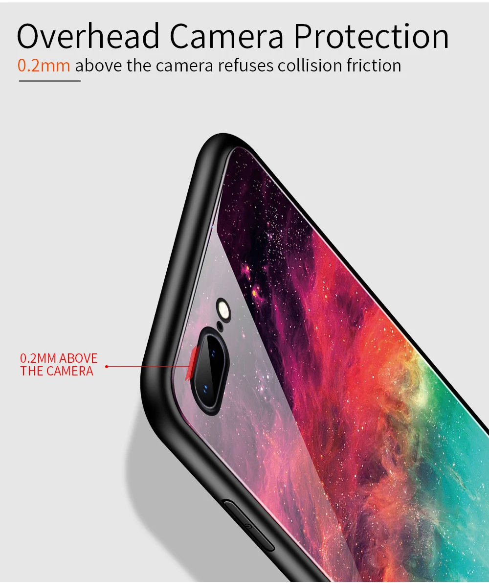 Мраморный звездное небо чехол для телефона для iPhone 6 6S 7 8 Plus закаленное стекло градиентный чехол для Apple iPhone X XR XS Max девушка человек чехол s