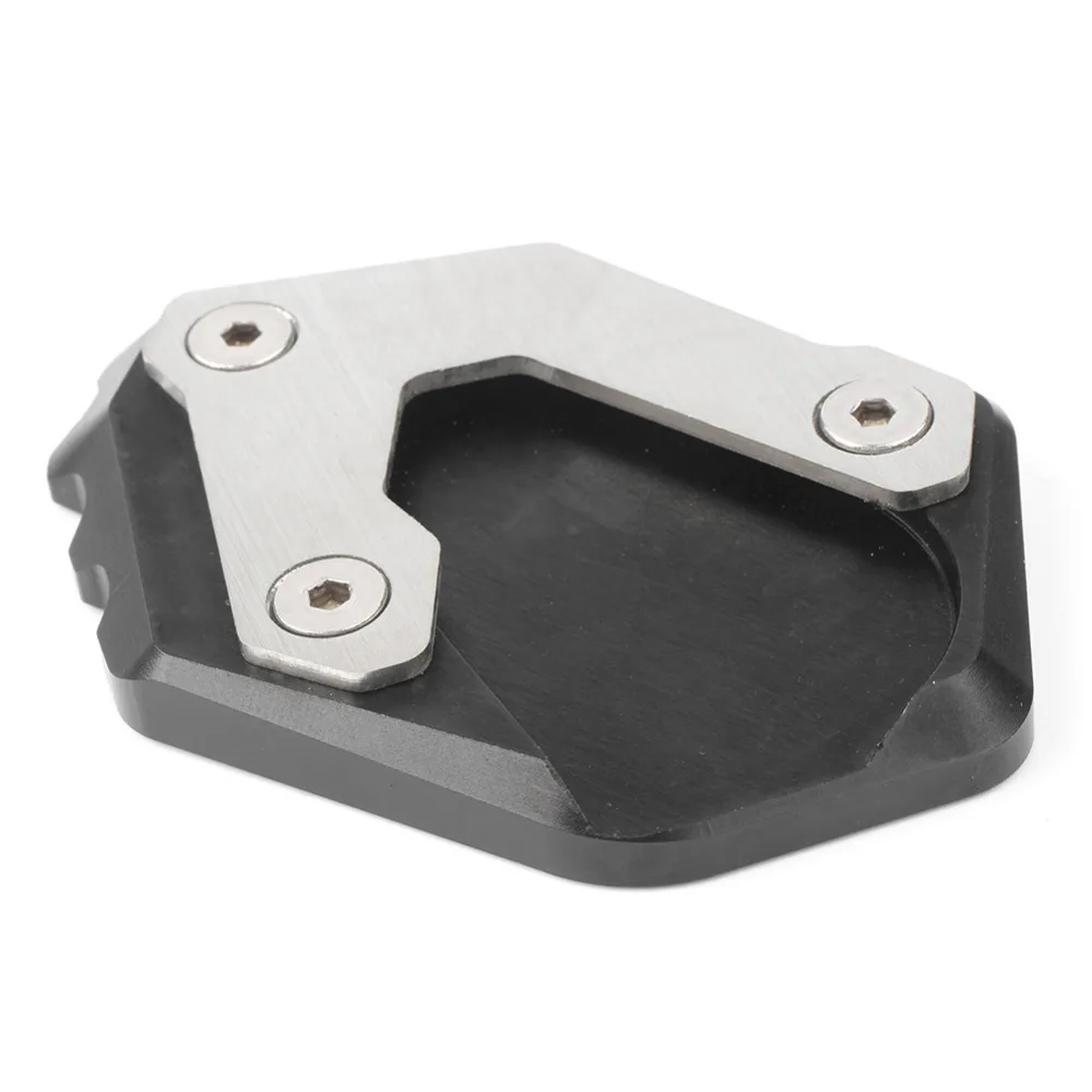 CNC мотоцикл Kickstand боковая подставка пластина увеличитель удлинитель колодки для