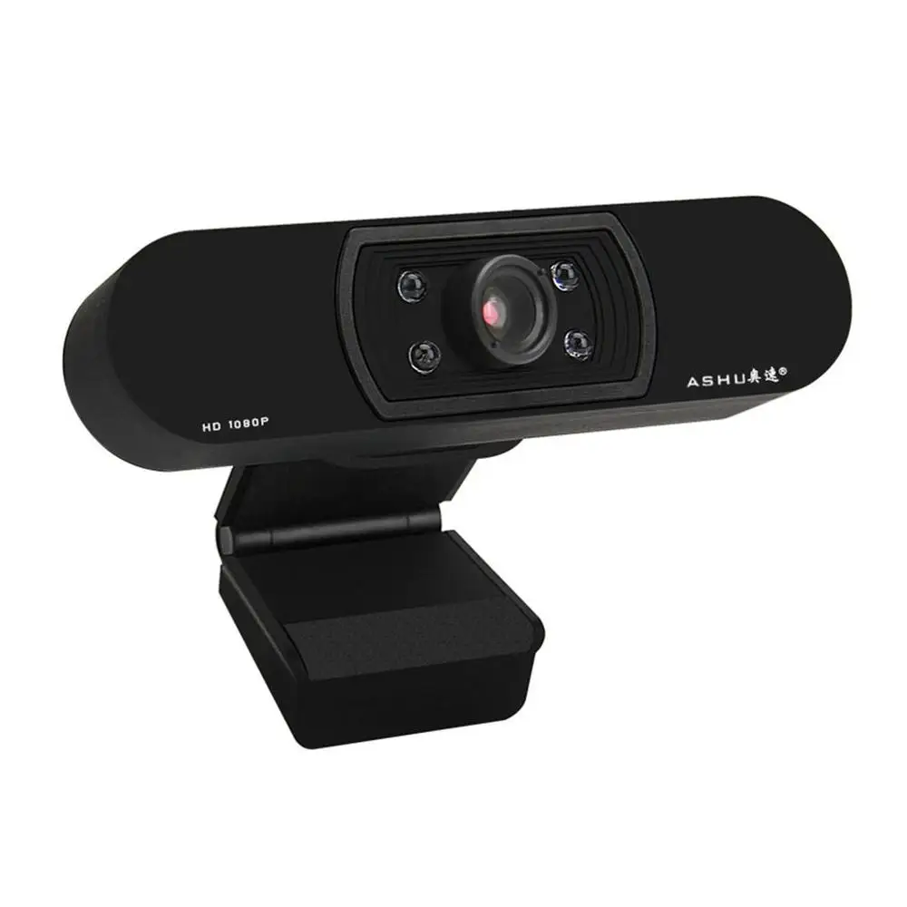 Профессиональная веб камера 1080P USB2.0 с широкой совместимостью для ноутбука