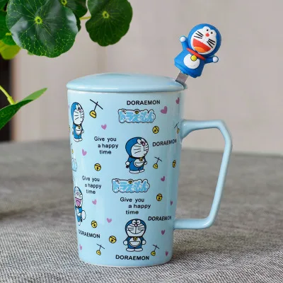 Очень милый мультфильм Дораэмон кошка животное лошадь олень керамическая