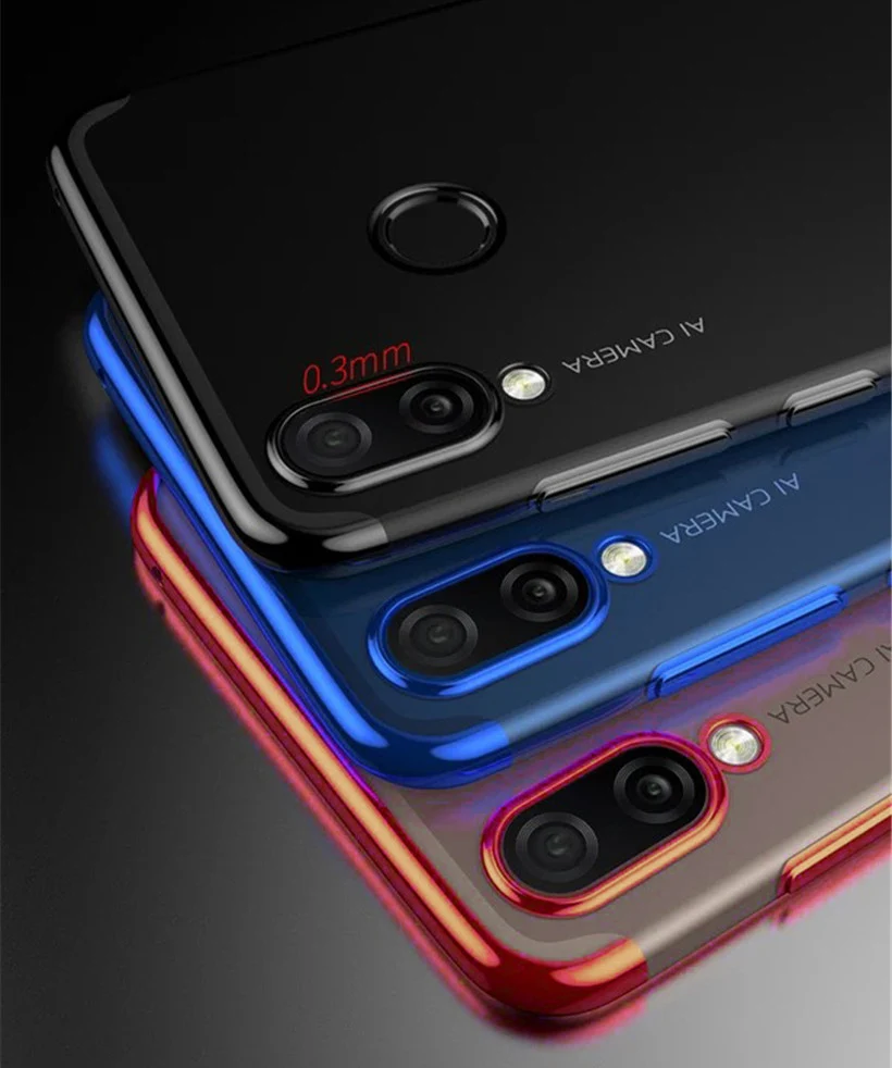 Ультратонкий Мягкий Прозрачный чехол из ТПУ для Huawei Honor 8x прозрачный чехол-бампер