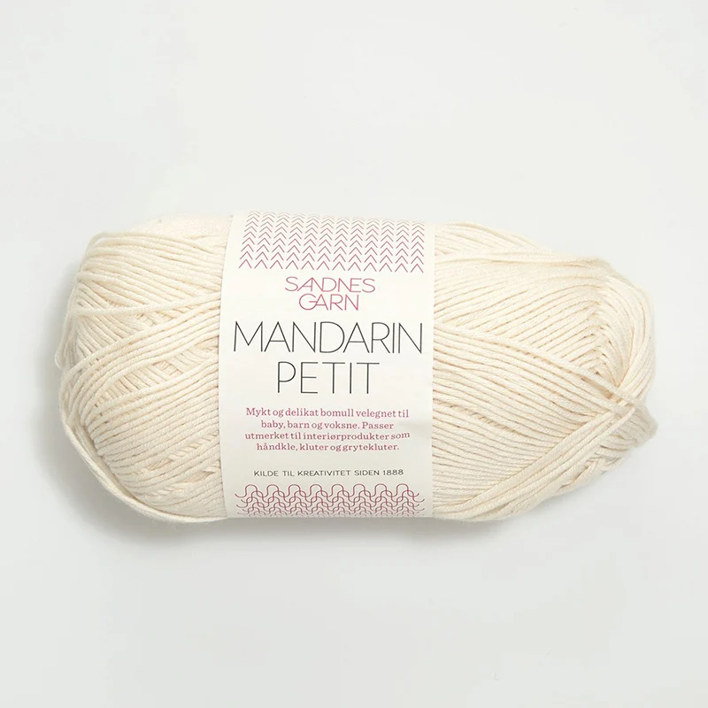 1*50 г мяч Sandnes Garn мандарин Petit пряжа хлопок пряжа ручная пряжа шерсть пряжа для ткачества и вязания крючком - Цвет: 1012