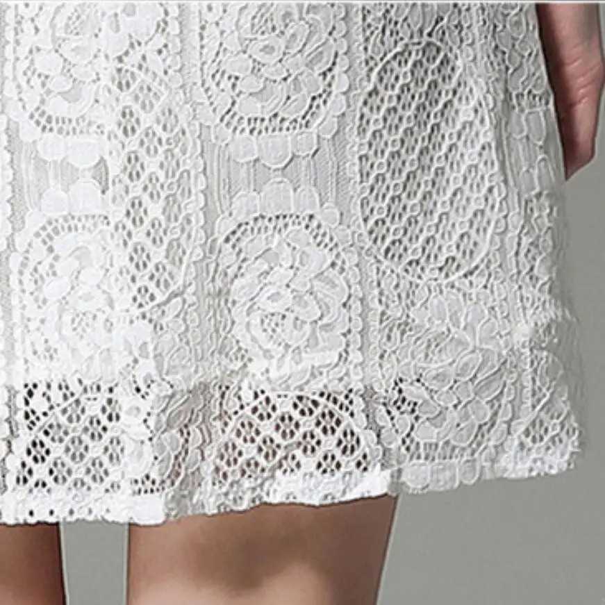 Женские Элегантные Повседневные Вечерние особых случаев Pacthwork Lace Bodycon Dress |