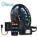 DC5V USB светодиодный полосы 5050 RGB/RGBW/RGBWW 50 см, 1 м, 2 м, ТВ фонового освещения Flexibe светодиодный клейкая лента IP20/IP65 из водонепроницаемого материала