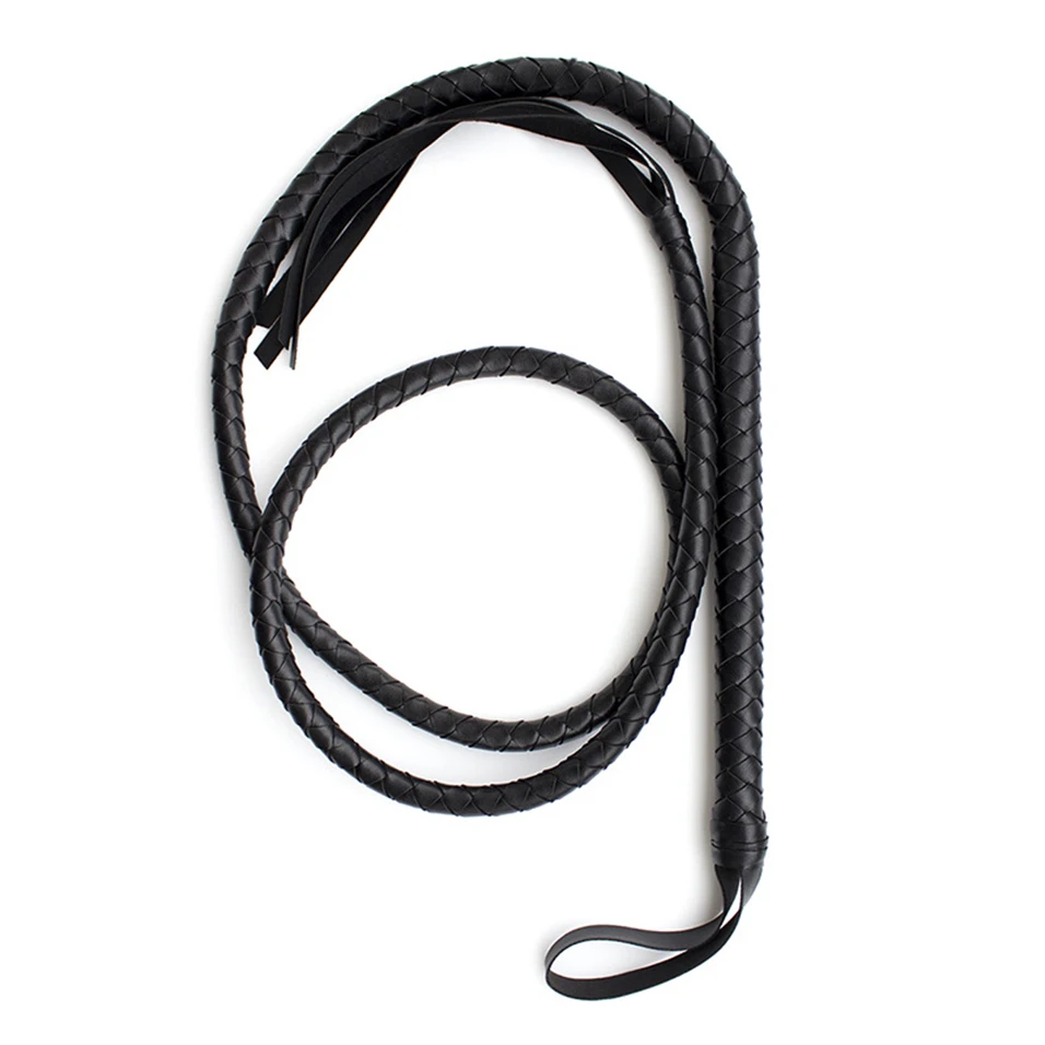 CamaTech 2 м/200 см Кожа PU кнуты Sexy Ass порка кнутом queen роль Play Lash Flogger фетиш раб БДСМ флирт