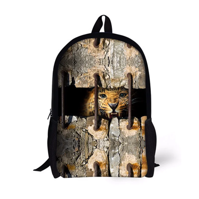 Customized 2021 New Hot Style School Bags for Students Most Popular and Fashion Mochila 3D Animal Print Escolar | Багаж и сумки