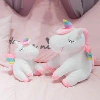 hot plush unicorn super soft plush toys stuffed animal doll sleeping pillow toys for children christmas gifts for friends girls