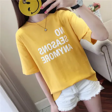 Женская футболка модная с коротким рукавом Новинка лета 2019 | одежда