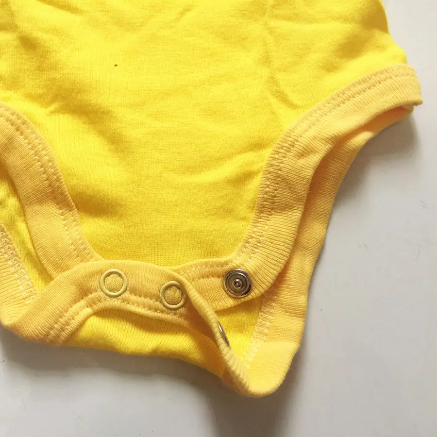 1 Pcs Bayi Gadis Pakaian Panjang Lengan Pendek Baju Leher O Katun Bayi Bayi Anak-anak Gadis Baju Bayi Pakaian Jumpsuit