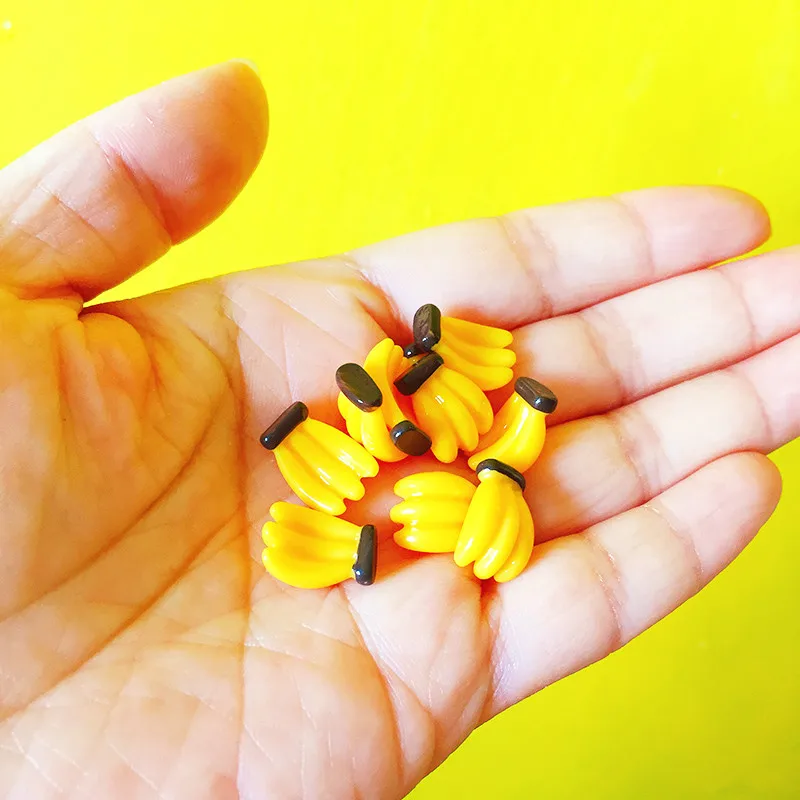 Распродажа ~ 10 шт. банан/кукольный домик/миниатюры/милый/Сказочный Садовый