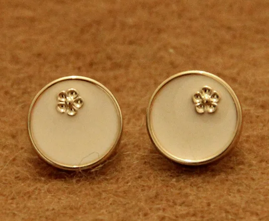 Бесплатная доставка 30 шт./лот золотые пуговицы монопольная вязаная рубашка 12