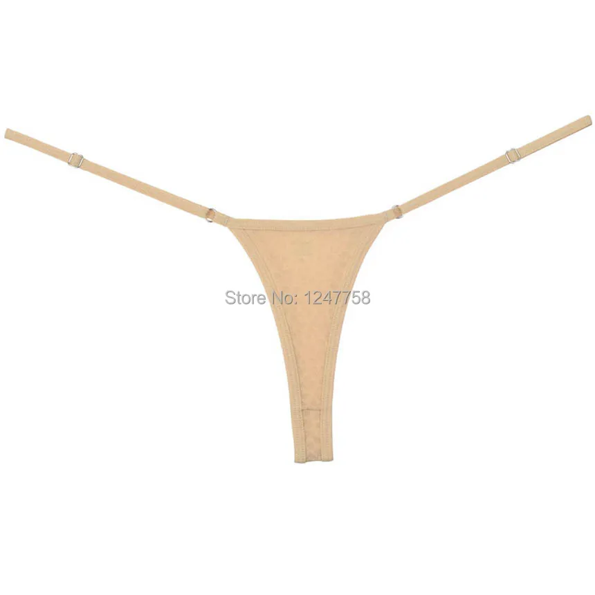Женское регулируемое нижнее белье с очень низкой посадкой тонкие стринги из