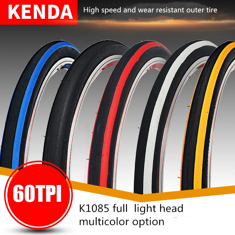 Велосипедные шины Kenda BMX 14 16 20 дюймов 1 35 складные велосипедные K1085|Велосипедные