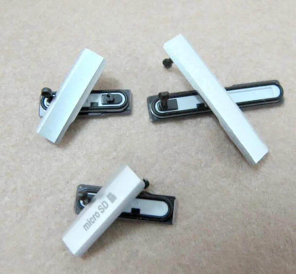 Высококачественный слот для Sim карты Micro SD USB Пылезащитная заглушка Sony Xperia Z1 L39h