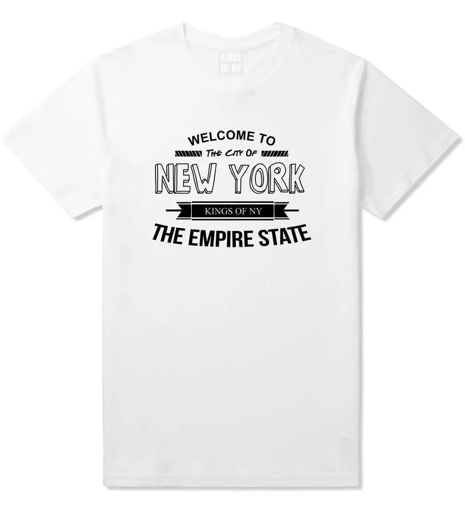 Короли Нью-Йорк Эмпайр Стейт футболку NYC статуя свободы США Город Bronx | Мужская