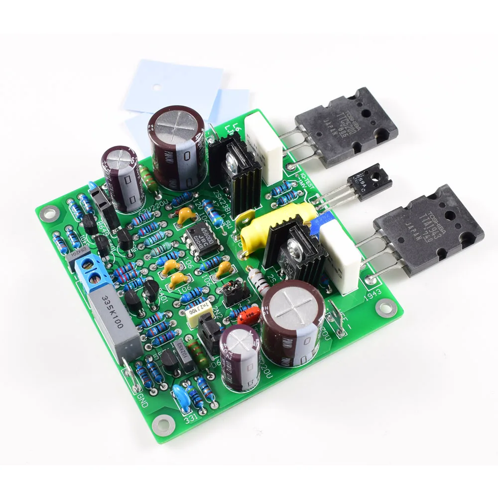 2 шт. L6 MOSFET аудио HIFI усилитель мощности DIY Accuphase E210 модифицированный готовый 150 Вт DC+/-25V-DC+/-55 в F8-005