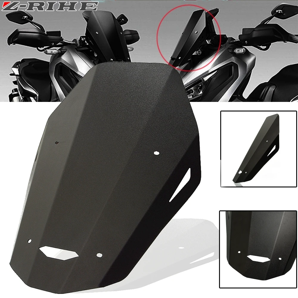 

For HONDA XADV750 XADV 750 X-ADV 2018 2019 Motorcycle Front Windshield Windscreen CNC Aluminum Windshield Wind Deflector