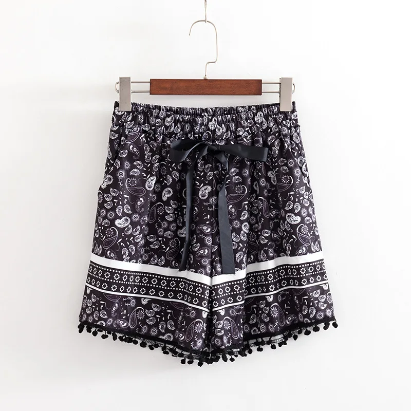 2019 Plus Size Casual two-piece sets Summer Women Clothing Fashion Loose Short Sleeve T-shirts + Floral Shorts Skirts K8-8149 | Женская