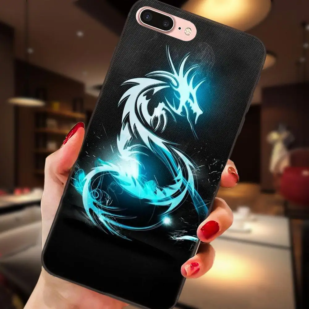 as picture Для huawei Honor 5A 6A 6C 7A 7C 7X 8A 8C 8X9 10 P8 P9 P10 P20 P30 Мини Lite Plus Мягкий ТПУ Новое поступление года дракон - Цвет: as picture