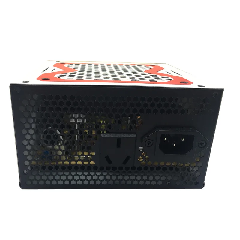 Блок питания 12 В PSU 600 Вт настольный блок ATX для ПК светодиодный игровой вентилятор