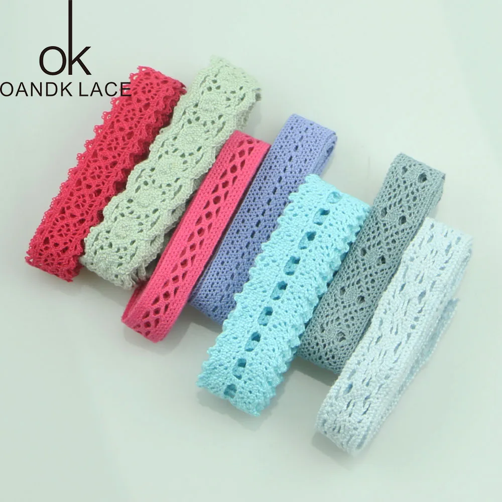 5 ярдов хлопковой кружевной ткани для домашнего аксессуары украшения одежды