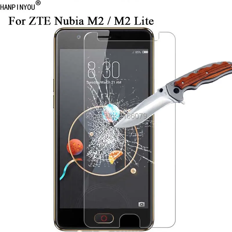 Новая жесткая Защитная пленка для экрана из закаленного стекла 9H 2.5D ZTE Nubia M2/M2 Lite 5
