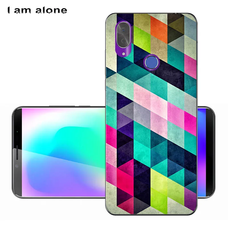 Solf TPU W29 Чехлы для телефонов I am alone, для Cubot X19, 5,93 дюйма, мягкие, TPU, для мобильных телефонов, милые, модные, с мультяшным принтом, для Cubot X19, сумки - Цвет: Solf TPU W29