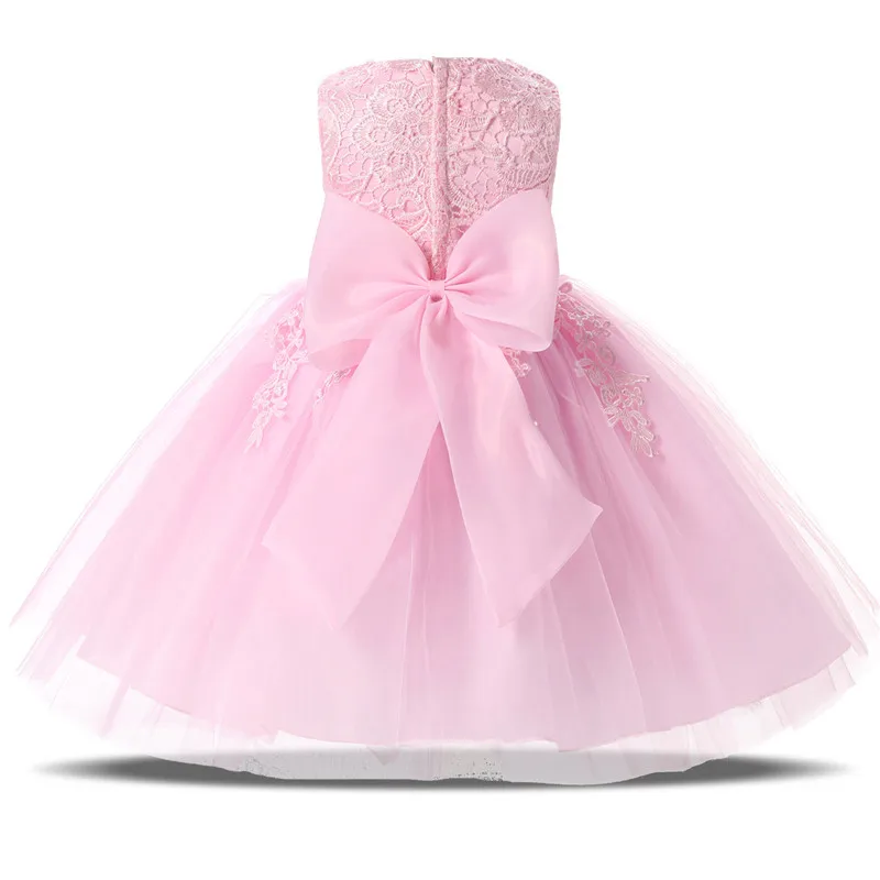 2017 зимняя одежда для малышей девушка снег рождественской вечеринки Кружево