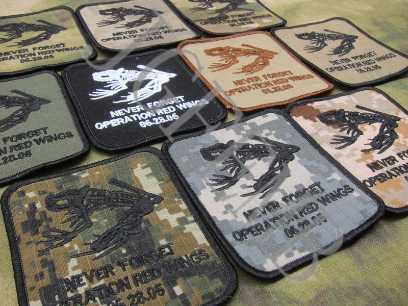 Нашивка DEVGRU NSWDG Военная Тактическая с вышивкой Red Wings | Дом и сад