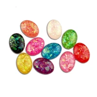 50pcs mixed resin bling oval decoration crafts beads flatback cabochon scrapbooking for embellishments kawaii diy accessories