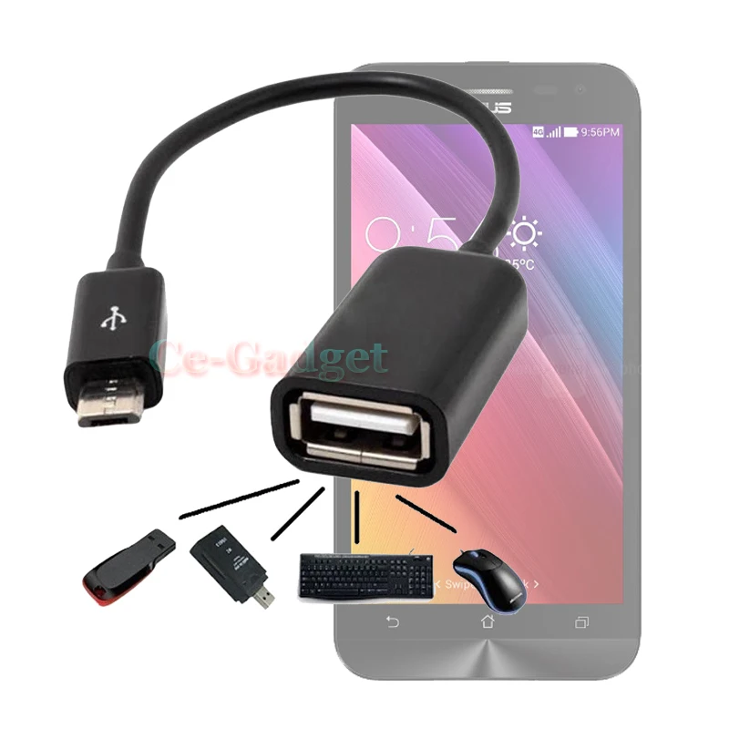 Кабель-адаптер Micro USB OTG на 2 0 для адаптеров Philips Swift 4G S626L (TLS626L) TLS711L Xenium V787 i928 |