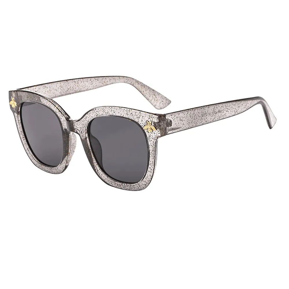 Sunglassate, женские, унисекс, винтажные, пчелы, солнцезащитные очки, Ретро стиль, большая оправа, Ретро стиль, очки, гранж, UV400, очки, солнцезащитные очки для женщин - Цвет оправы: F