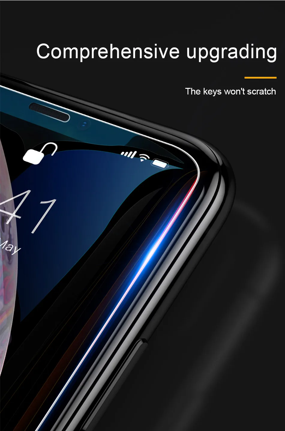 Защитное закаленное стекло Baseus для iPhone XR XS Max 0,15 мм Защитная пленка для iPhone Xr Xs