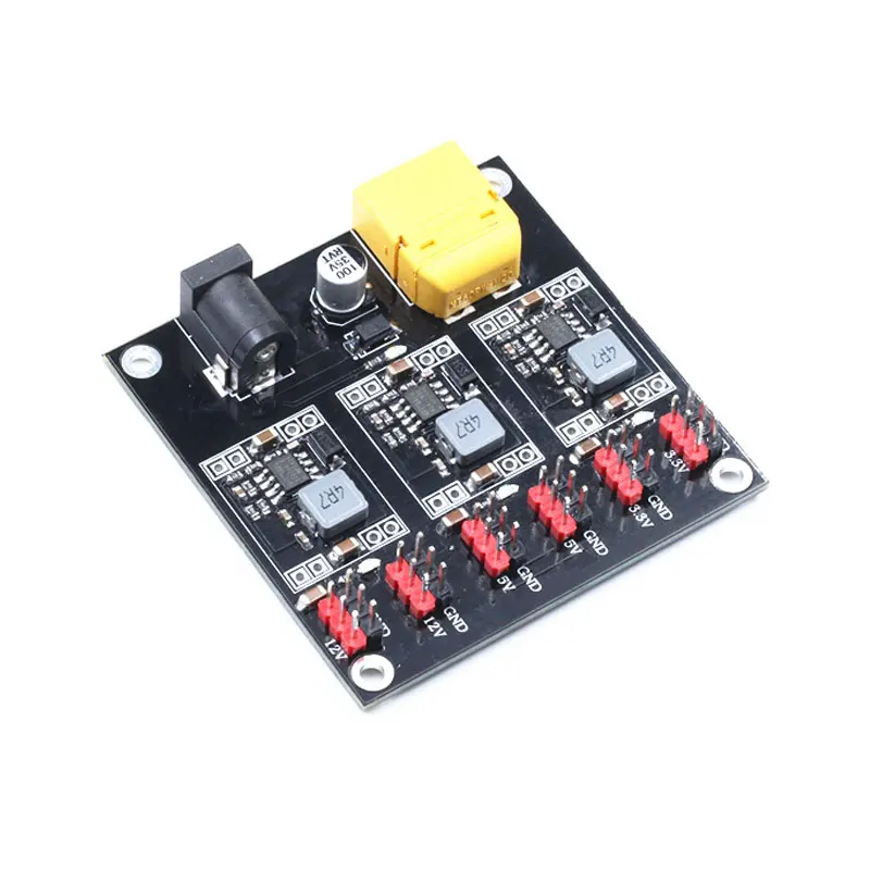 LM2596 Mmulti way Переключатель Блок питания DC / 3A Регулируемый понижающий модуль 12V 5V 3