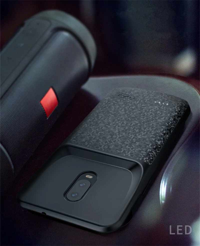 KQJYS чехол для внешнего аккумулятора с зажимом 6500 мАч для Meizu16th Plus чехол для зарядного устройства s для MEIZU16th чехол для зарядки