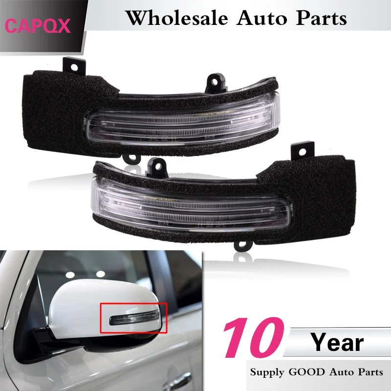 CAPQX 1 пара для Mitsubishi Outlander 2013 2016 2017 2018 Lancer боковые зеркала заднего вида