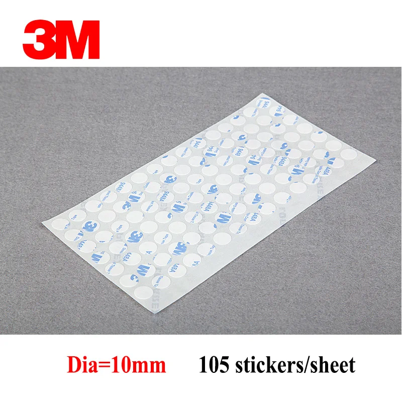 Оригинальная клейкая лента 3M 9448 White прочная Двухсторонняя наклейка для iphone