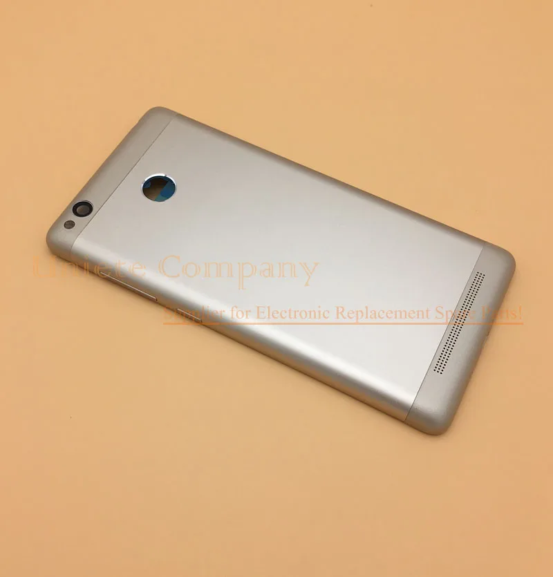 Задняя крышка батарейного отсека для Xiaomi Redmi 3s + боковые кнопки объектив вспышки